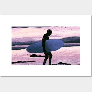 Surfing in Hawaii Posters and Art